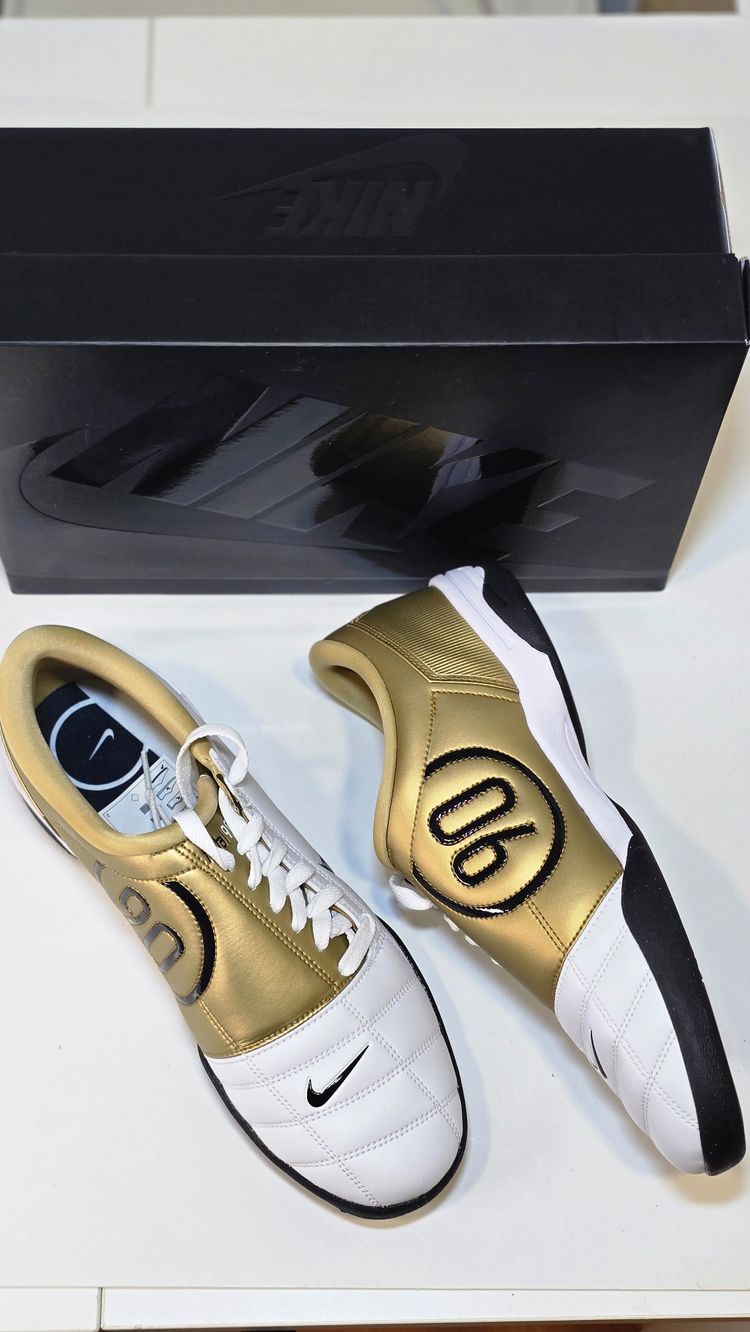 Nike Nike Gold And White Sneakers product image